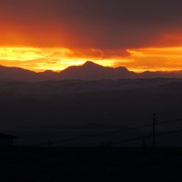 Lever de soleil à Ushuaia